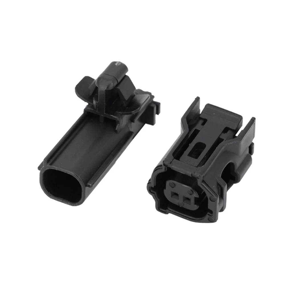 5 Sets 2 Pin Automotive Connectors 2 Holes Plug Car Connector with Side Wall DJ7025Y-0.6-11/21 2P