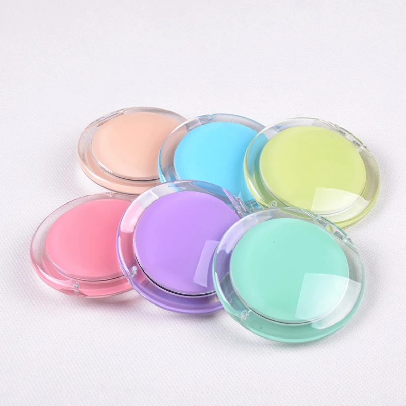 Candy Color Acrylic Folding Round Makeup Mirror Double-sided Small Mirror Korea Creative Portable Portable Mirror