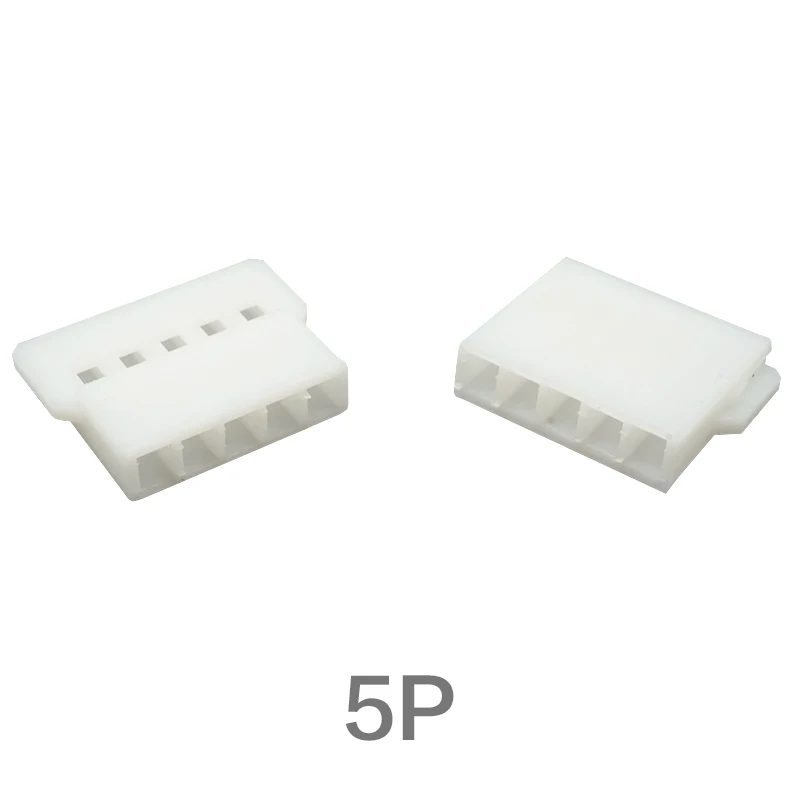 50Pcs MX2.0 Mannelijke Behuizing Air Docking 51006 Rubber Shell Plug 2P/3P/4P/5P/6P Connector