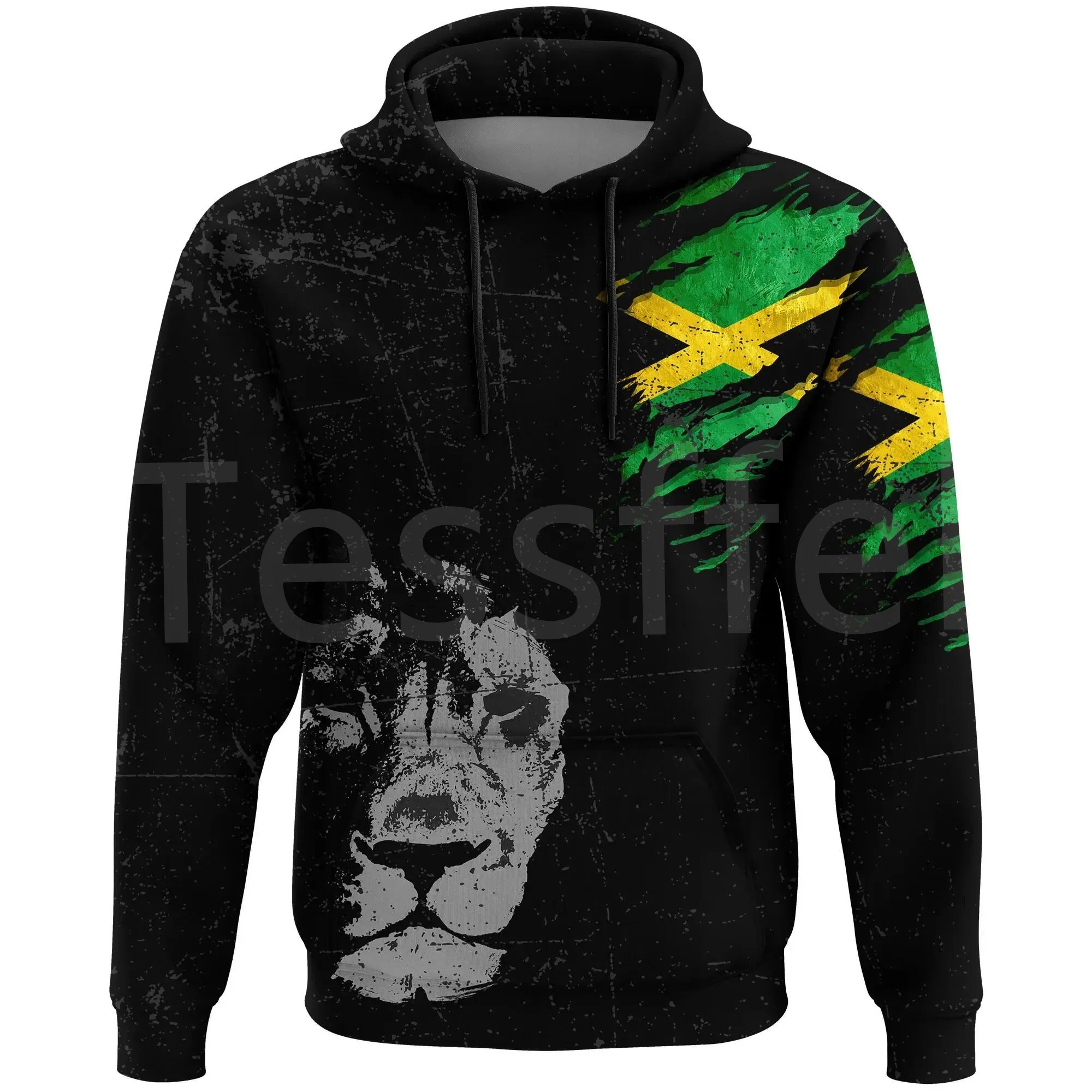 

Tessffel County Flag Africa Jamaica King Emblem Lion NewFashion Tracksuit 3DPrint Men/Women Streetwear Autumn Casual Hoodies B-1