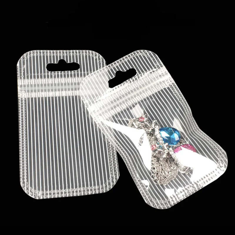 50Pcs 5*9CM Mini Zip Lock PP Bag for Small Metal Parts Items Protective Bag Self Sealing Clear Ziplock PE Bags Jewelry Pouches