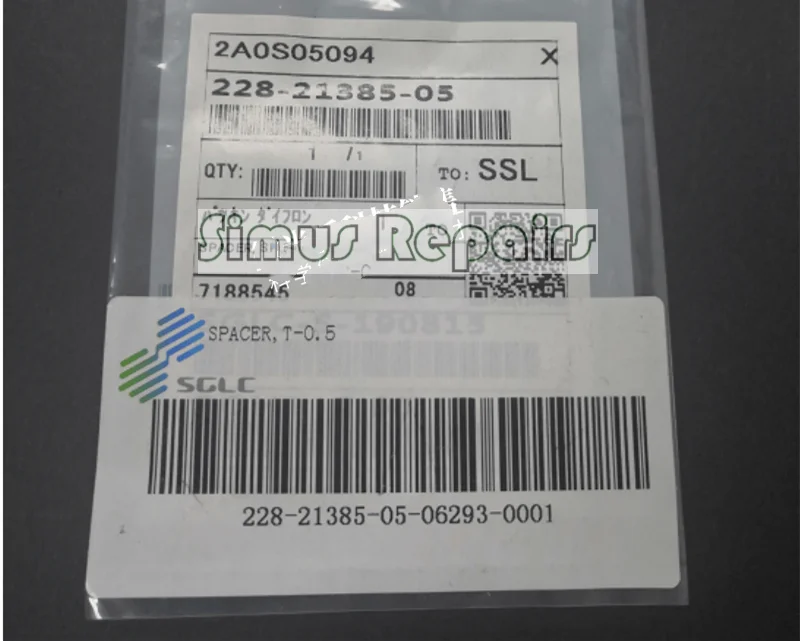 

228-21385-05 Japan Shimadzu LC Liquid Chromatography Accessories Consumables Flow Cell Gasket 228-23415-01