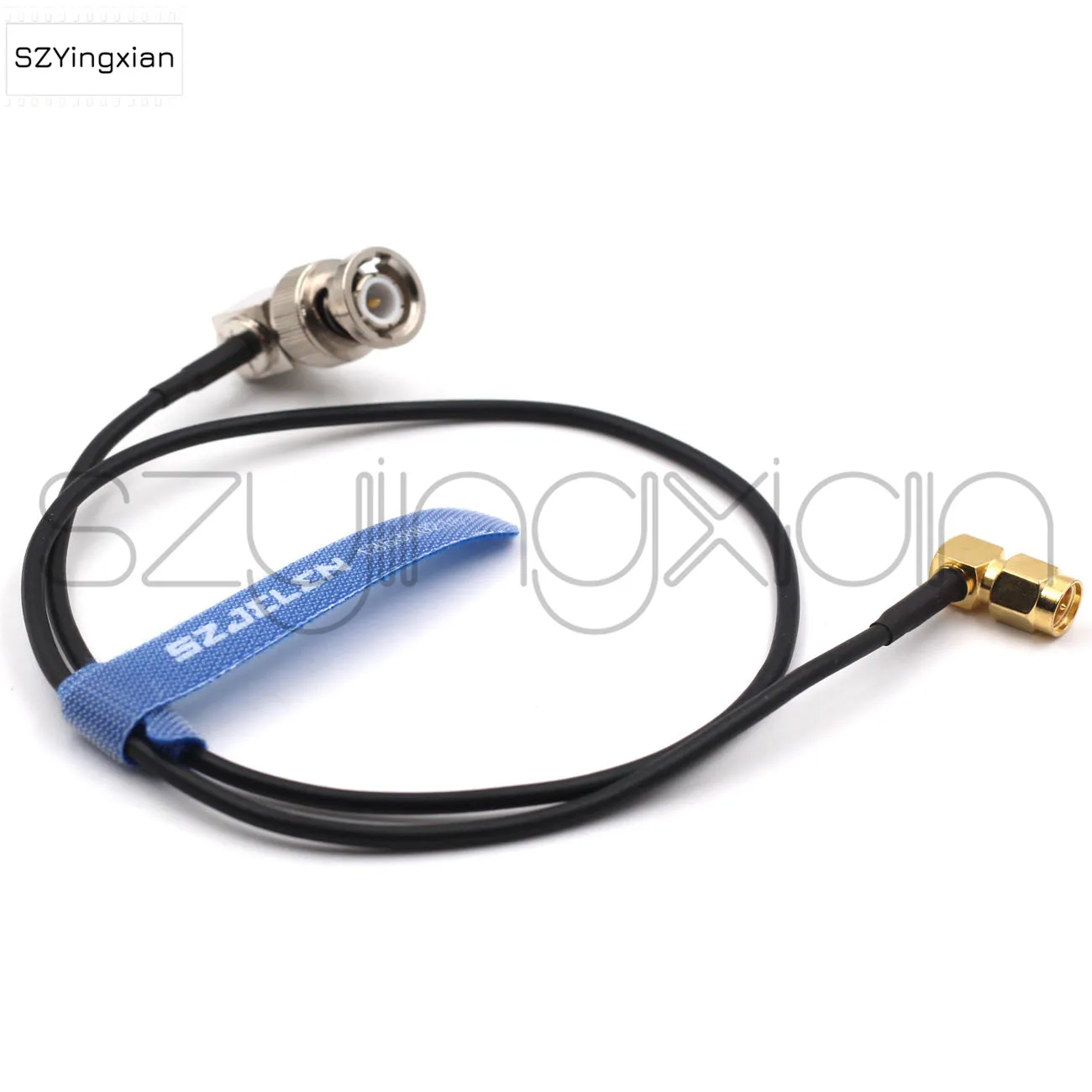 SDI pigtail. Camera RF coaxial cable Ultra-soft SDI video signal cable, camera monitor SDI line, BNC plug to SMA plugs elbow,