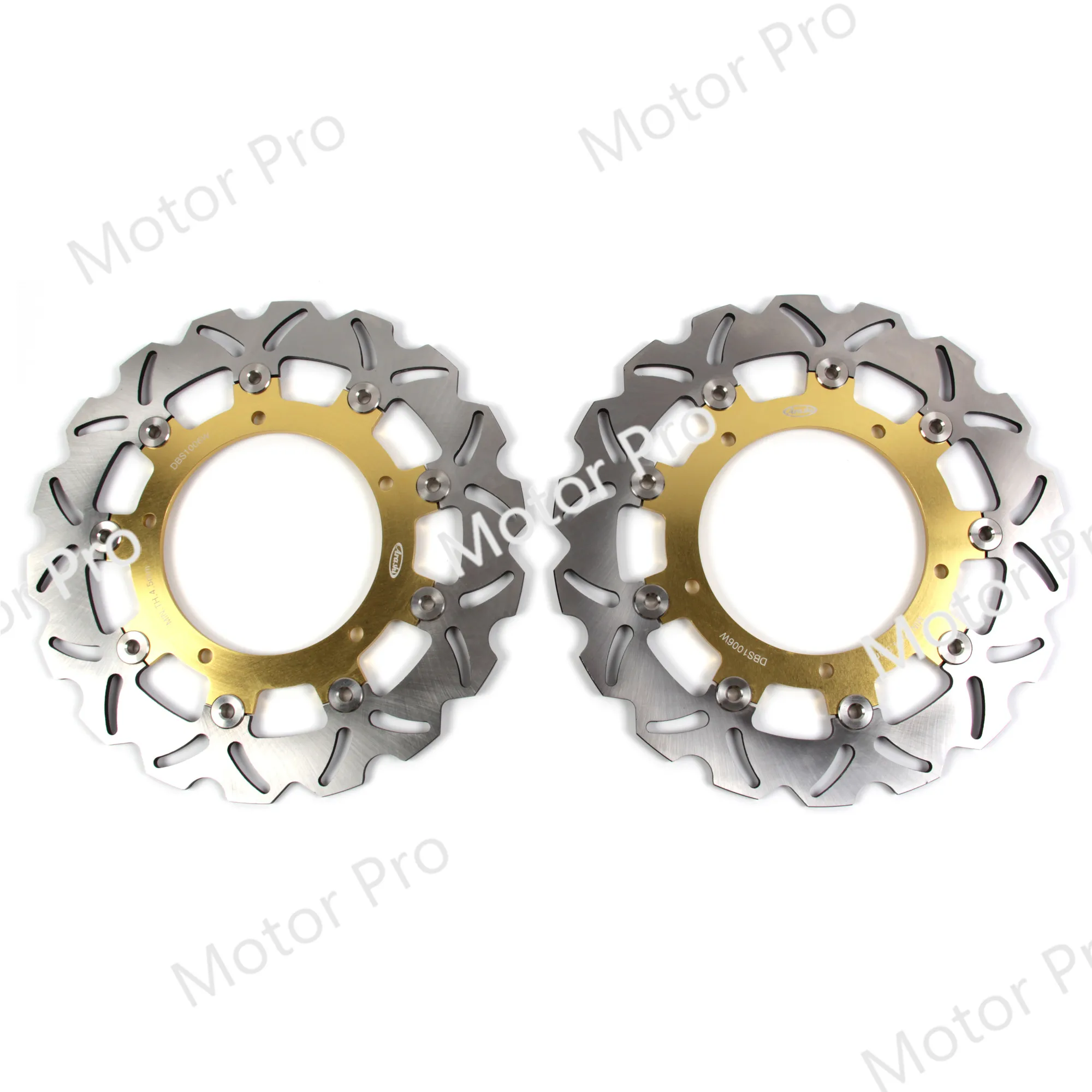 For Yamaha FZ6 FAZER 600 2004 - 2008 Front Rear Brake Disc Disk Rotor Motorcycle Replacement Accessories 2005 2006 2007 S2 MT03