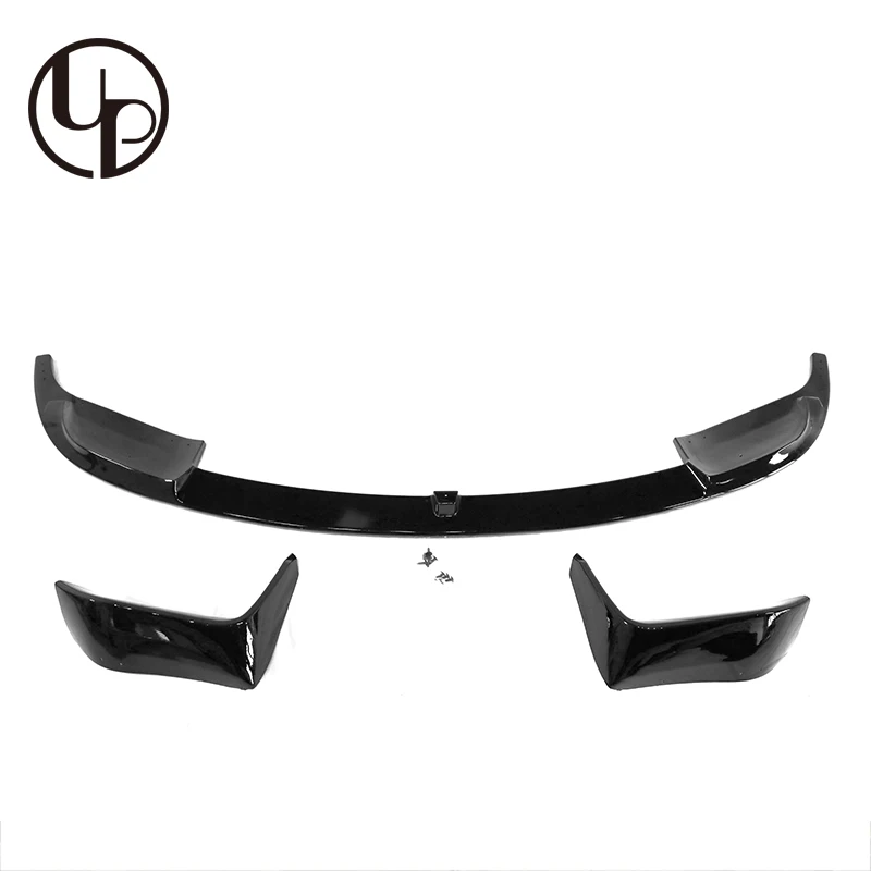 Hot sale PP front lip  spoiler bumper lip front spiltter for 3 series F30 MAD fit M3 body kit00000 front lip glossy matte black