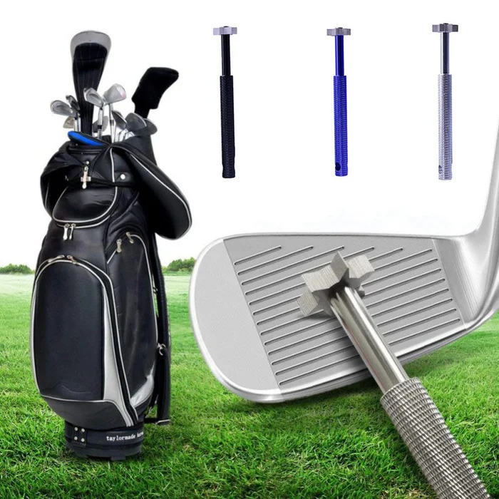 New Upgrade 6 Heads Golf Club Groove Sharpener Cleaning Tools for All Iron Sets Wedge Clubs Bag Accessories