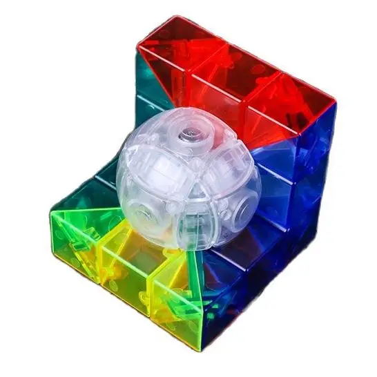 Original Moyu MoFangJiaoShi Geo Cube A B C  Magic Puzzle Cube MFJS Geometry Cube toy Specail Shape Puzzle Twist Educational toys