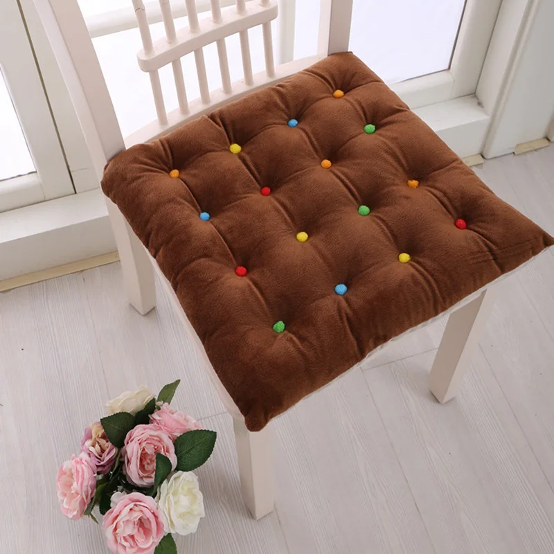 Japan Style Chair Cushion Winter Office Seat Mat Breathable Home Chair Cushion Super Soft Throw Pillow Home Decor Chair Cushion