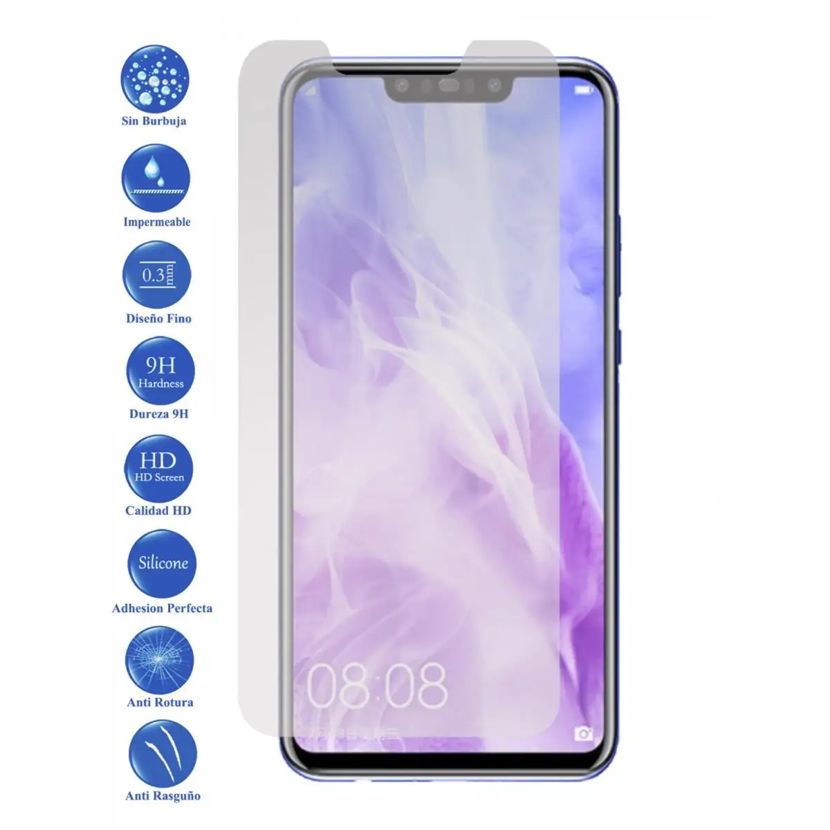 For Huawei Nova 2 3 3i Plus choose model tempered glass screen Protector