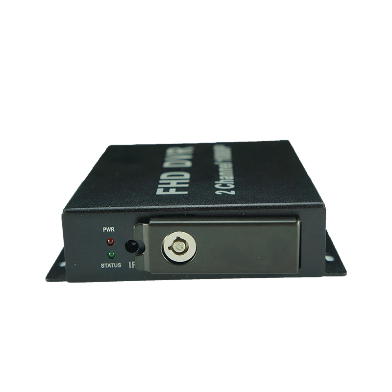 

2-channel hd AHD on-board SD card video recorder dual 1080P real-time memory dual DVR