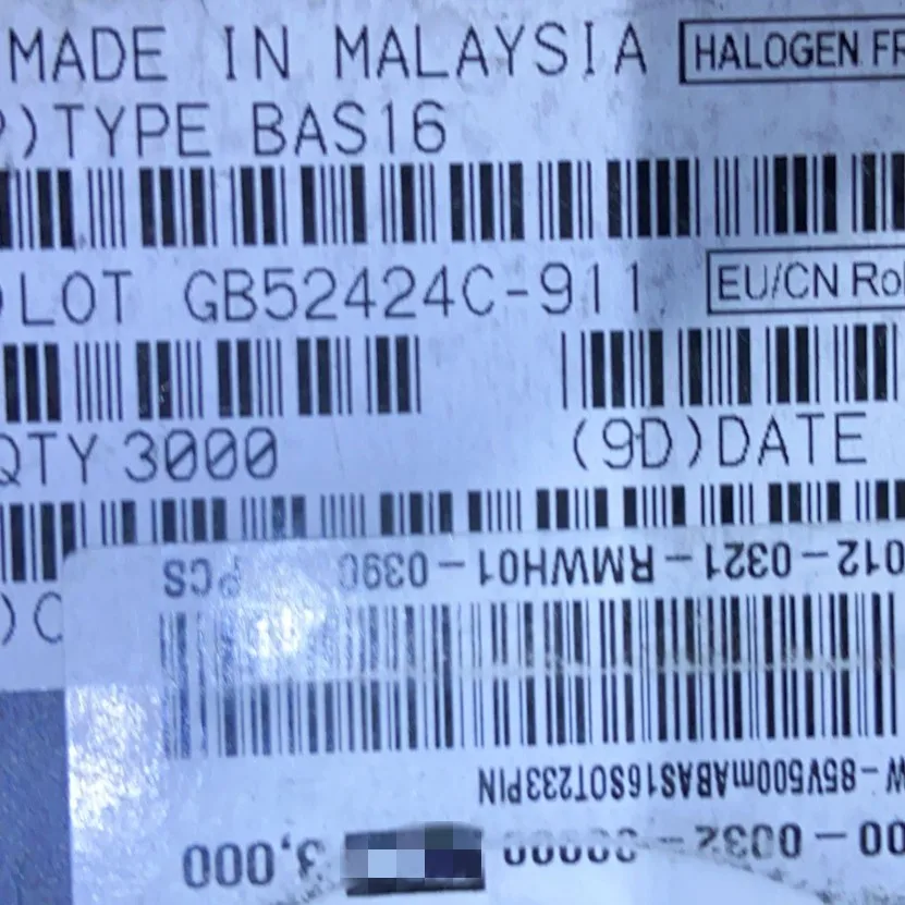 20 piezas BAS16 BAS16, componente electrónico original, chip IC, nuevo