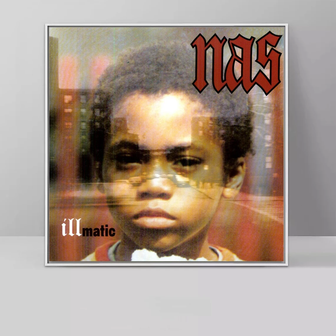 

Nas - Illmatic Music Album Cover Canvas Poster Home Wall Painting Decoration (No Frame)