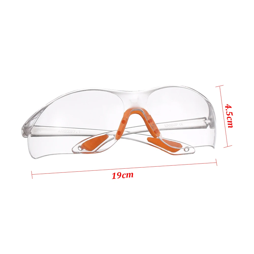 1PC Safety Eye Protection Protective Safety Riding Eyewear Vented Glasses Work Lab Sand Prevention Goggles Security Supplies