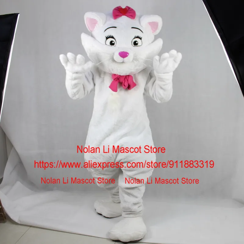 Cute Cat Mascot Costume Cartoon Anime Walking Unisex Adult Size Cosplay Birthday Party Advertisement Display Holiday Gift 062