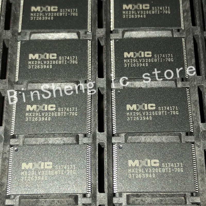 

5pcs/lot MX29LV320EBTI-70G Flash memory, parallel NOR,32Mbit,TSOP48