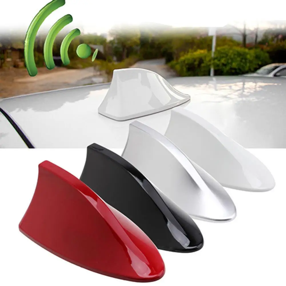 

Universal Decorative Antenna Car Shark Fin Auto Exterior No Function Shark Fin Radio Antena Aerial