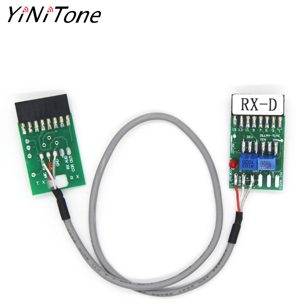 Unidirectional Radio Relay Station Repeater Connector Cable TX-RX Time Delay for Motorola GM300 GM338 GM3188 GM3688 GM950I GM950