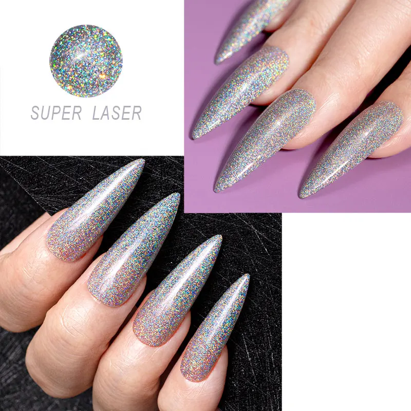 Venalisa Nieuwe Collectie Super Laser Gel Nagellak Glitter Effect Sparkling Semi Permanente VIP3 Kleuren Schoonheid UV Nagelgel Lak