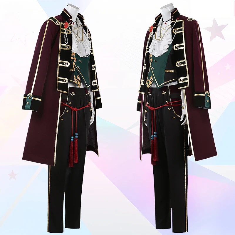 COS-HoHo Anime Ensemble Stars 2 Kiryu Kuro/Hasumi Keito/Souma Kanzaki Game Suit Uniform Cosplay Costume Halloween Outfit NEW - view 3