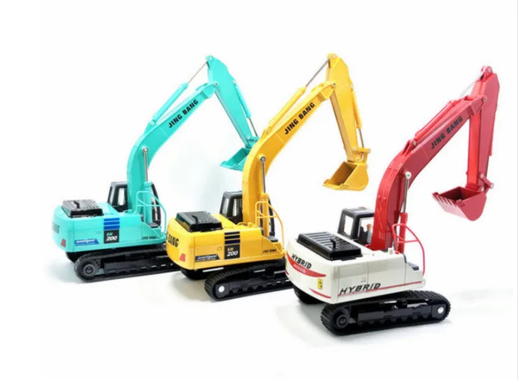 High-simulation excavator alloy engineering vehicle model,1:50 excavator toy,hot-selling wholesale sales engineering vehicle.