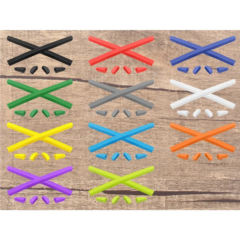 Vonxyz Replacement Ear Socks & Nose Pads for-Oakley Romeo 2 Frame Varieties