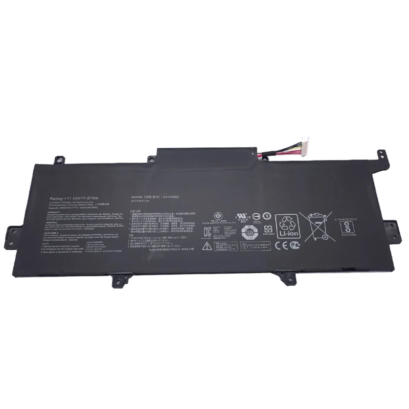 Lmdtk แบตเตอรี่แล็ปท็อป C31N1602ใหม่สำหรับ ASUS Zenbook U3000 U3000U UX330 UX330U UX330UA UX330UA-1A UX330UA-1C UX330UA-1B