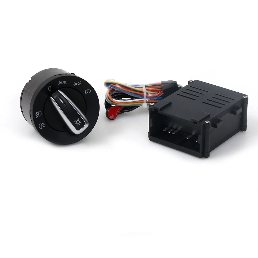 Car Auto Headlight Sensor HeadLamp Switch + Control Module For VW Transporter Multivan caravelle 3BD941531A 1C0941531A