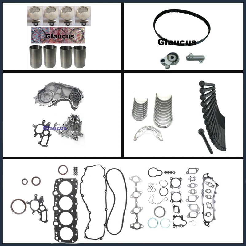 

Комплект для восстановления двигателя 1KZ 1KZT 1KZ-T 1KZ-TE для Toyota 4 Runner Land cruiser / 90 / Prado Hilux 2982cc 8v 3.0 TD 3.0L