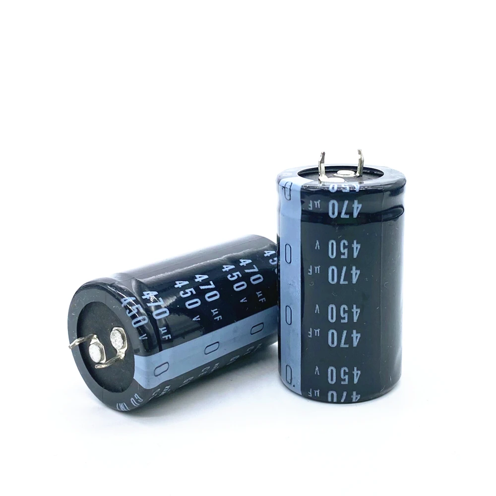 2pcs Good quality 450v470uf Radial DIP Aluminum Electrolytic Capacitors 450v 470uf Tolerance 20% size 30x50MM 20%