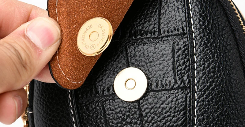 Pu Leder Damen Cross body Messenger Taschen Bolsa Frauen Handtasche Bolsos Klappe Vintage kleine Umhängetaschen Telefon Geldbörse – Detail 33