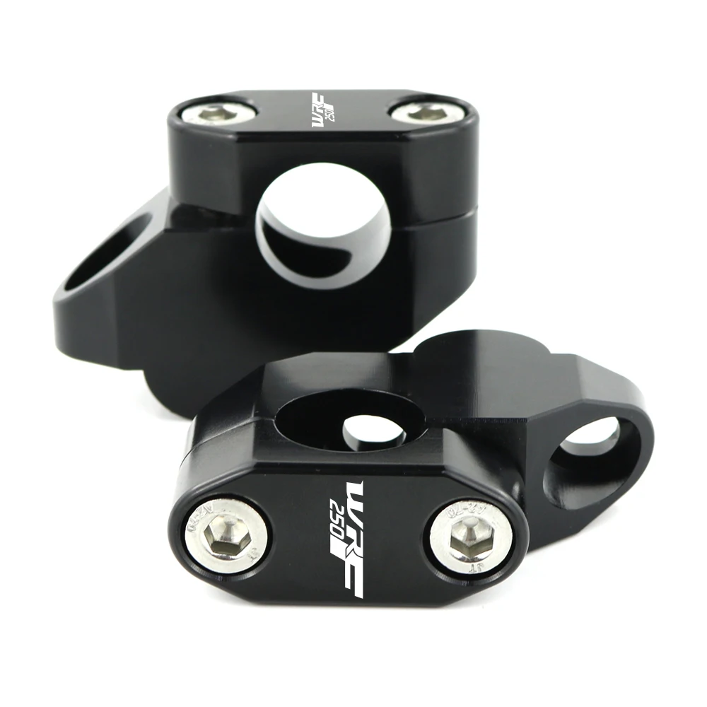 

For Yamaha WR250F 2003 2004 2005 2006 WR 250F 22mm 7/8" Motorcycle Handle Bar Mounting Risers Offset Extend Moved CNC Aluminum