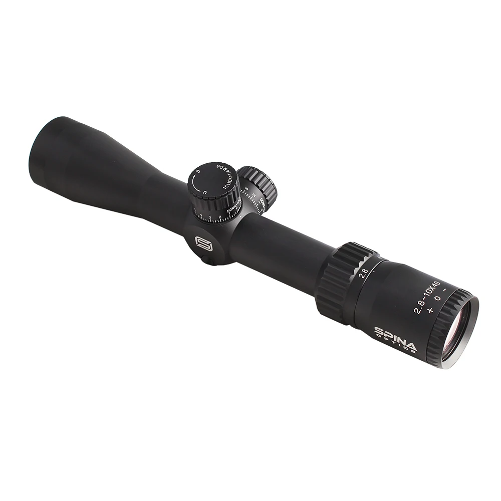 Imagem -02 - Spina Óptica bt 2.810x40 Tactical Caça Riflescope Mil Ponto Retículo Visão Óptica 30 mm Tubo Spotting Rifle Scope