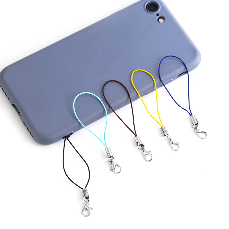 20pcs Hand Wrist Lanyard String Short Grip Lanyard Mobile Phone Strap for USB Flash Drive Keychain ID Badge Holder DIY Hang Rope