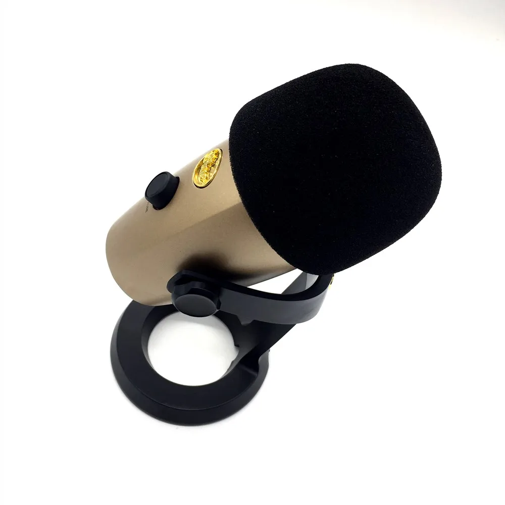 Foam Microphone Windscreen for Blue Yeti Nano condenser microphones- as a pop filter for the microphones Blue Mantis