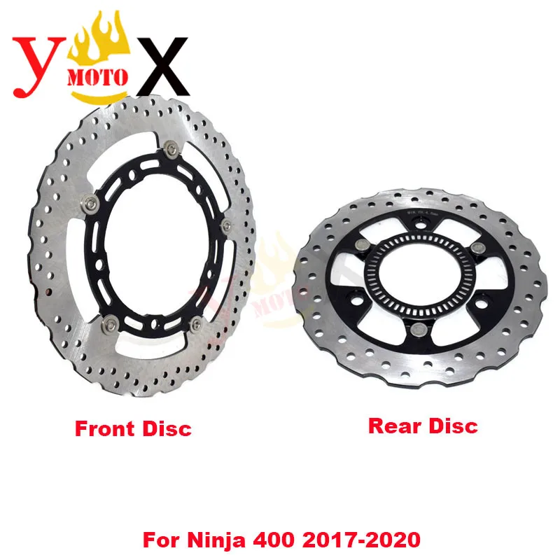 

Z400 18-21 Motorcycle Steel Floating Front/Rear Brake Disc Rotor For Kawasaki Ninja 400 Ninja400 EX400 2017-2021 2018 2019