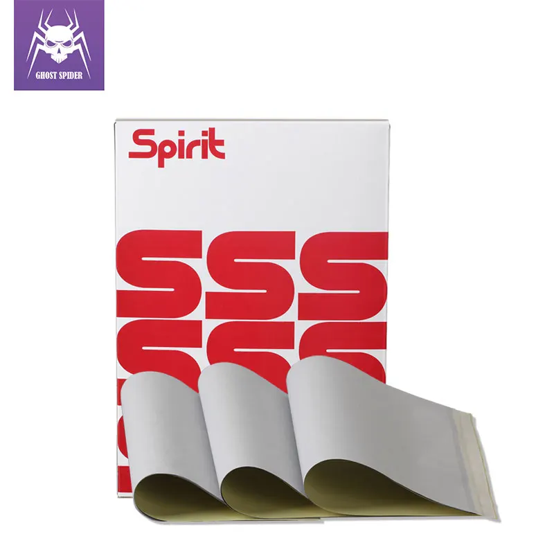 GHOST SPIDER 50Sheets/100Sheets Tattoo Transfer Paper A4 Tattoo Paper Thermal Stencil Carbon Copier Paper Spirit Stencil Carbon