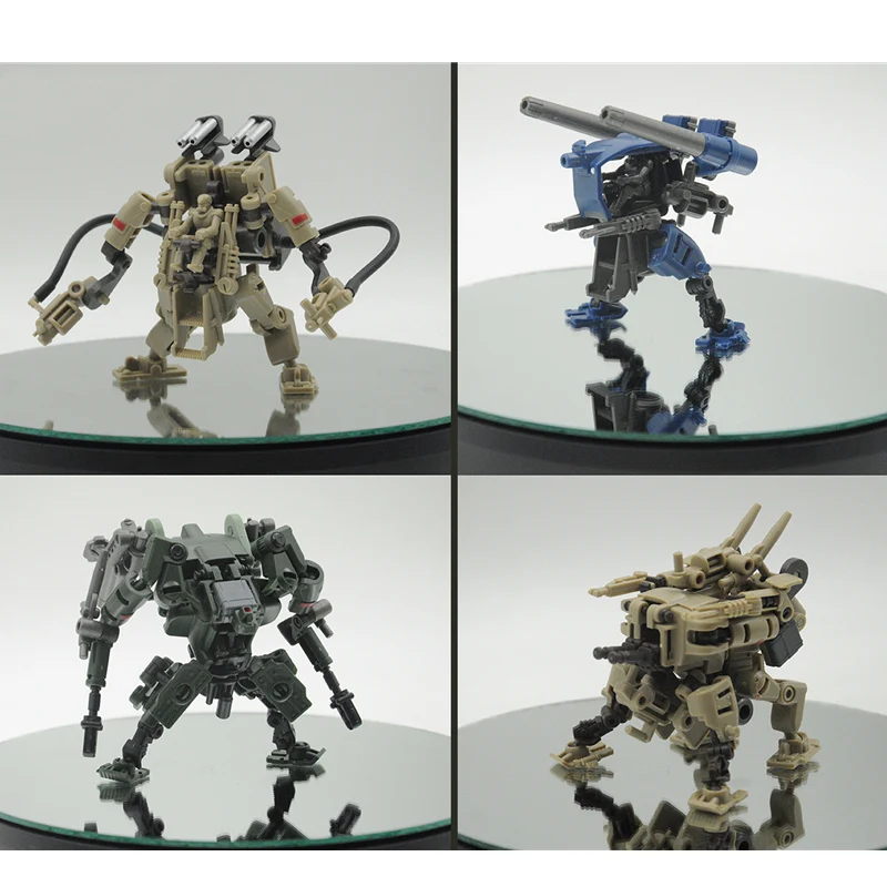 Multiabyss montaż zabawki modele v-link Mecha Striker Logistic zestaw 3 figurka RIHIO MM001