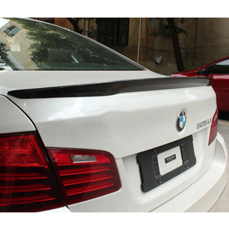 For BMW F10 F18 Spoiler ABS Material Car Rear Wing Primer Color Rear Spoiler for BMW M5 520i 528i 535i 530i 525i F10 F18 Spoiler view 3