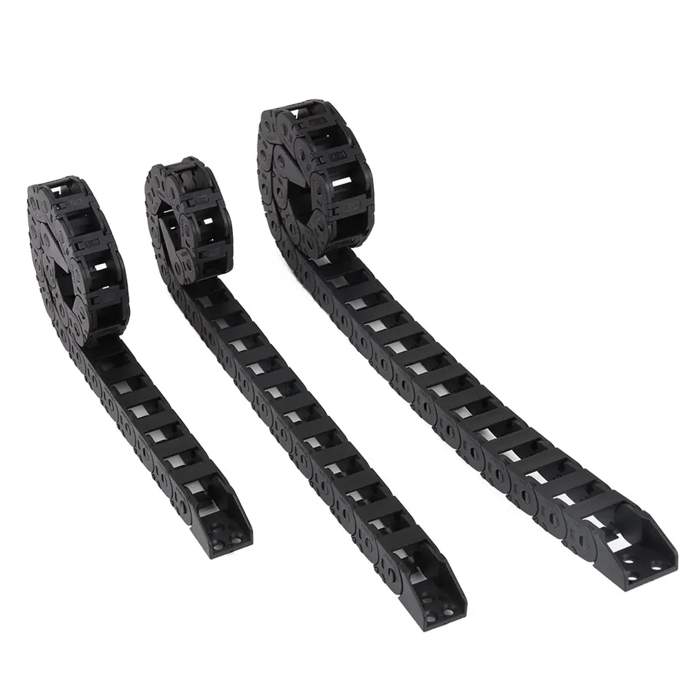 FYSETC VORON 2.4 Cable Chain Set Chain bridge Cable Carrier Black Openning Type Wire Chains For Voron 2.4 Voron Swtichwire Voron