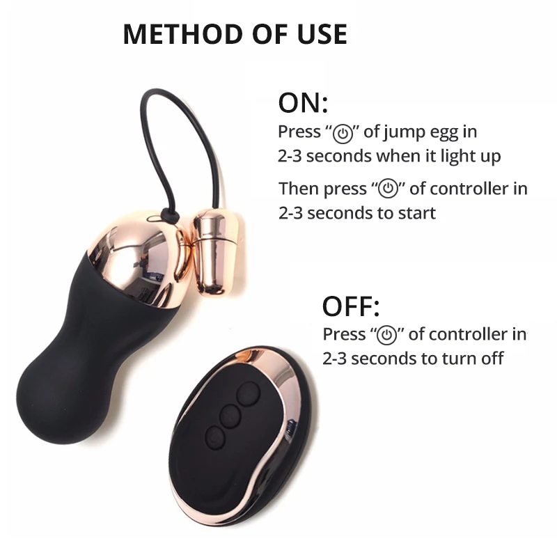 10 Speeds Remote Control Wireless Vibrating Love Eggs G-Spot Vibrator Waterproof USB Rechargeable Sex Toys For Woman Kegel Ball