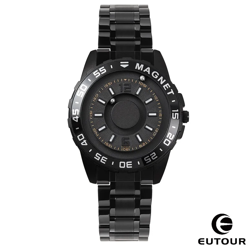 

EUTOUR Magnetic Mens Watch Quartz Man Women Watches Ball Show Steel Strap Fashion Casual Wrist Watches erkek kol saati 2024 E026