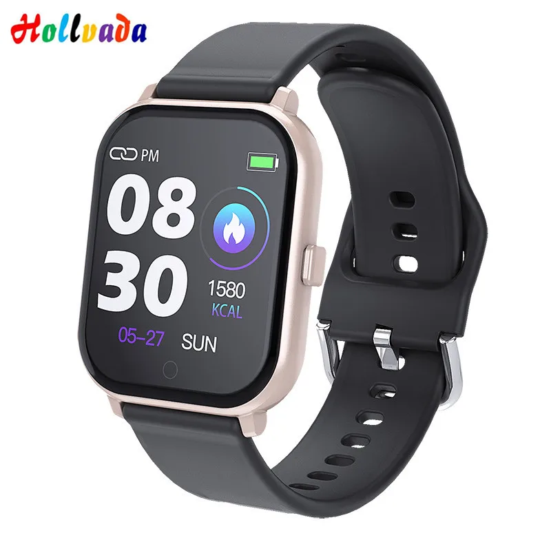 T55Wearable Devices Monitor Smartwatch Fitness Tracker Men Women Blood Pressure Heart Rate Remote Control Camera For Android IOS