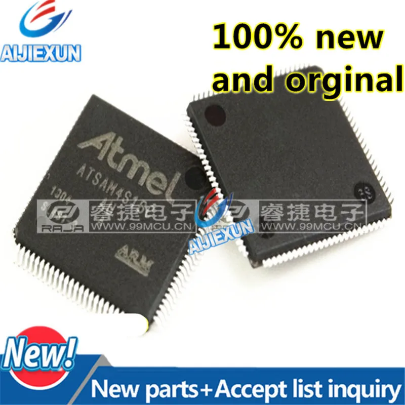 1Pcs 100% New and original ATSAM4S16CA-AU ATSAM4S16CA ATSAM4S16C ARM-based Flash MCU QFP100 large stock