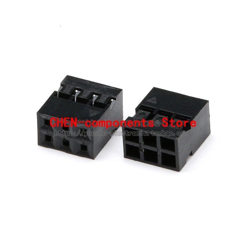 20PCS DuPont Plastic Shell 2.0MM Single/Double Row DuPont Connector 2P 3P 2X2P 2X3P 2X5P DuPont Head DuPont Shell