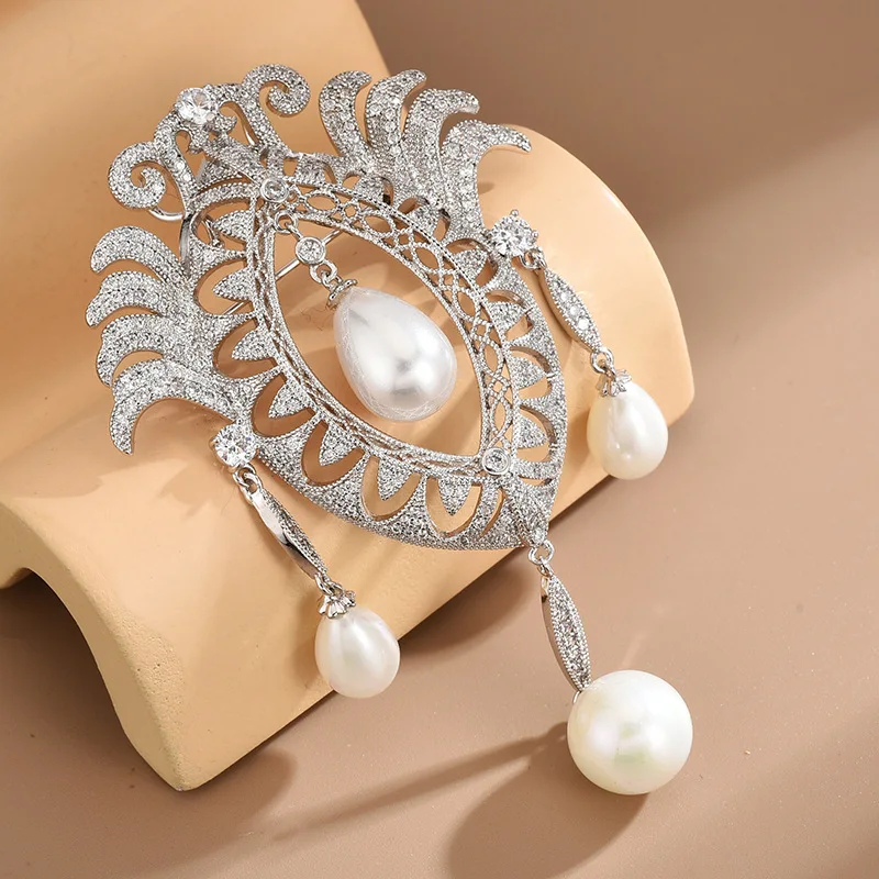 Beautiful Cubic Zirconia Connector DIY Fine Jewellery Making For Brooches