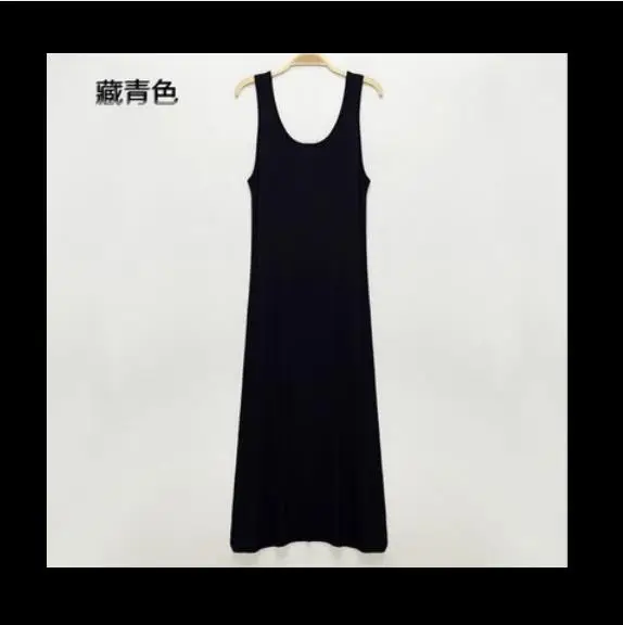 Fdfklak Casual Night Dress Women New Vest Long Nightdress Modal Comfortable Nightwear Female Nightgowns Vestidos Mujer 11 Color