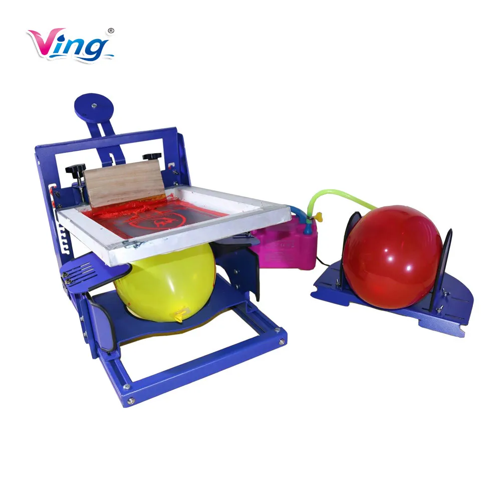 Balloon Screen Printing Machine Kit for Ballon Wedding Party Baby Shower Christmas Birthday DIY Printer