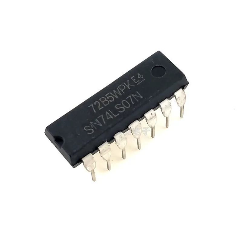 10PCS/lot Domestic SN74LS07N 74LS07 DIP14 Buffer / Line Driver