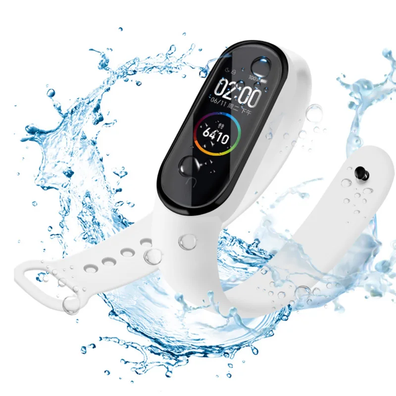 5 قطعة بولي TPU لينة التغطية الكاملة واقية فيلم الحرس ل شاومي Mi الذكية الفرقة 6 Mi Band6 الذكية معصمه حامي الشاشة غطاء