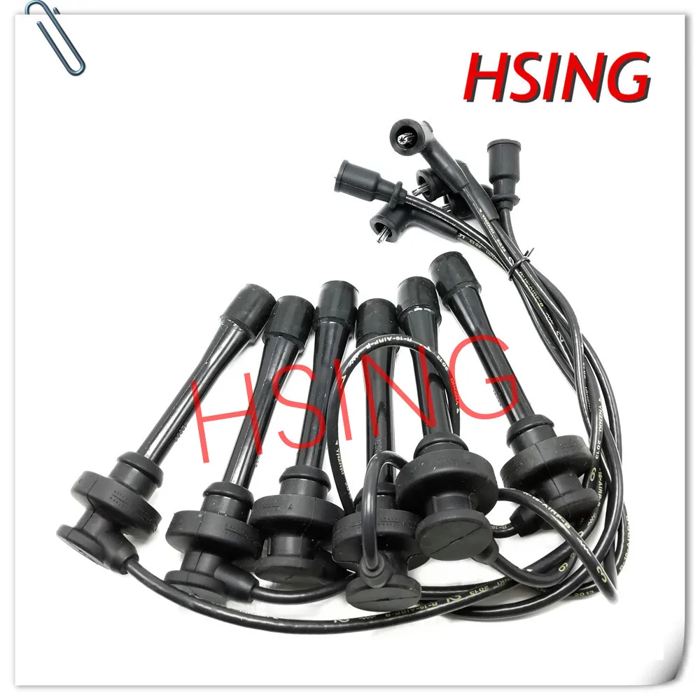 Ignition Cable Spark Plug Wire Set Fits For L200 Pajero Montero & Montero Sport ***Part No# MD371794 MD371980 MD338249